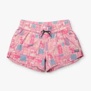 Women's Printed Strike Shorts | Flamingo Pink